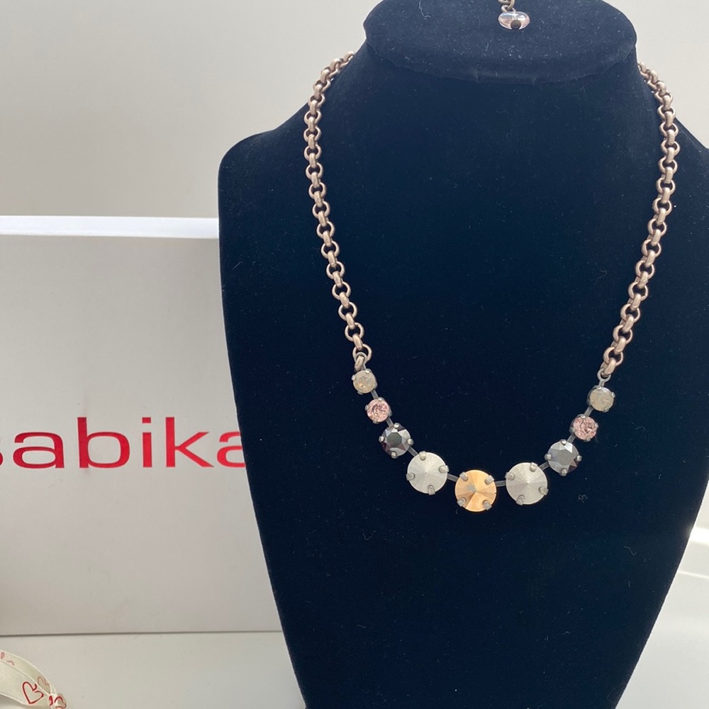 Authentic Sabika Raw Elegance necklace from Winter of 2013 collection-retired